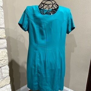 Jennifer James Teal dress, size 14